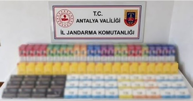 Antalya’da 151 kilo kaçak kıyılmış tütün ele geçirildi