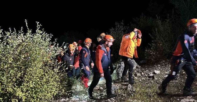 Yazılı Kanyon’da hayatını kaybeden şahsın cansız bedenine ulaşıldı