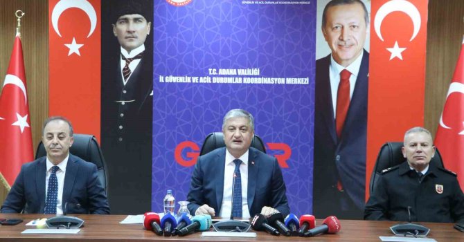 Adana’da suç oranı geçen yıla göre yüzde 9,4 azaldı