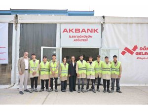 Milli Eğitim Bakanlığı ve Akbank ileri dönüşümü mesleki eğitime taşıyor