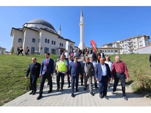Hatay’da deprem sonrası inşa edilen 138. cami ibadete açıldı