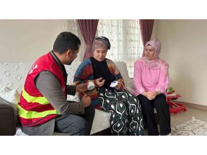 Kahramanmaraş’ta işitme engelli ailelere "titreşimli bebek uyarı cihazı" desteği