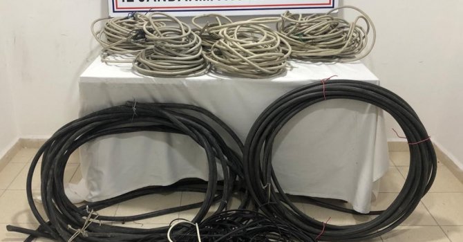 Kablo hırsızlarına operasyon