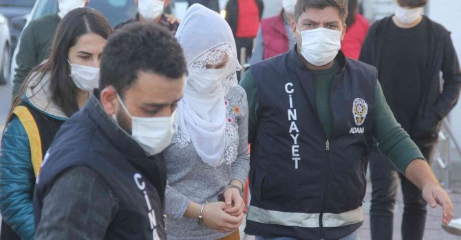 Vahşi cinayetin zanlıları adliyeye sevk edildi