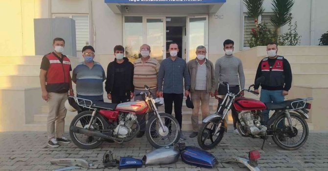 İlçe halkının kabusu olan motosiklet hırsızları JASAT’ın takibinden kaçamadı