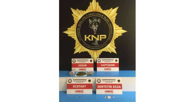 Kahramanmaraş’ta uyuşturucuya 4 tutuklama