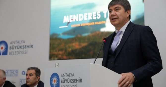 Başkan Türel'den basın mensuplarına tanıtım