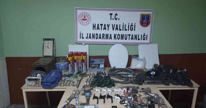 Hatay’da hırsızlık şüphelilerinden 5’i tutuklandı