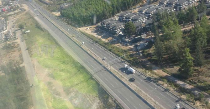 Antalya’da havadan ve karadan trafik denetimleri