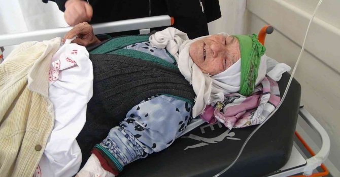 91 yaşındaki alzheimer hastası kadın ölmemek için çukur kazıp, atkısını üstüne örtmüş