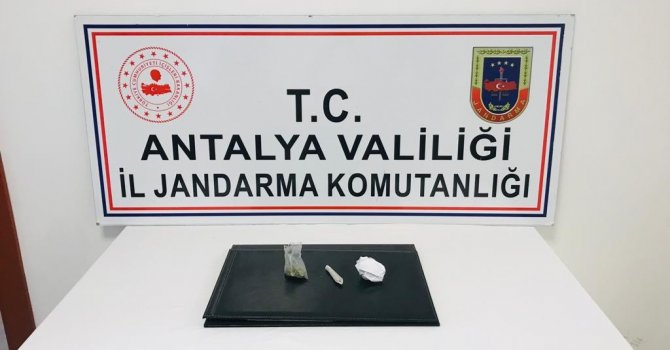 Manavgat’ta uyuşturucu şüphelisi yakalandı