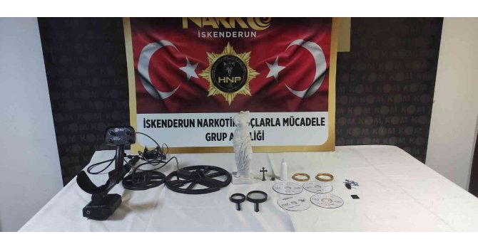 Hatay’da tarihi eser operasyonu