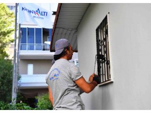 Konyaaltı’ndaki muhtarlıklara bakım-onarım desteği