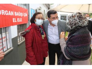 Kepez Belediyesi’nden organ nakli bekleyen hastalara destek