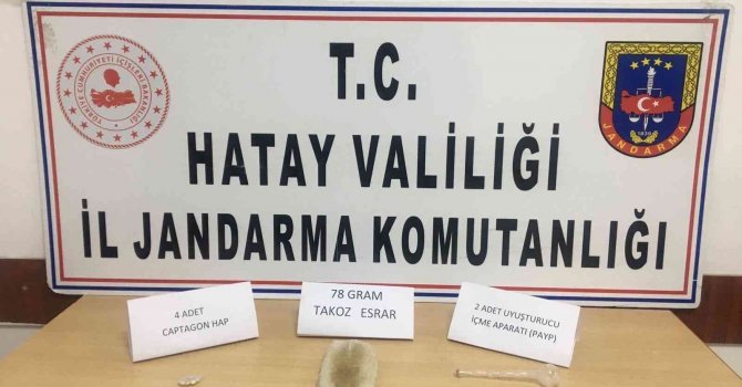 Hatay’da uyuşturucu operasyonu