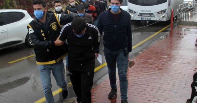 Motosiklet şebekesine 5 tutuklama