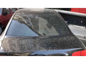 Isparta’ya çamur yağdı