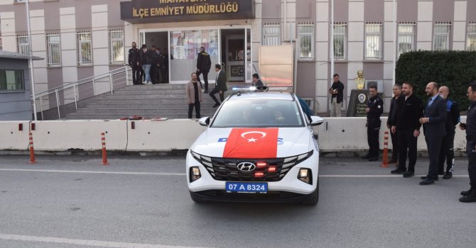 Yardım derneğinden Manavgat Asayişine araç desteği