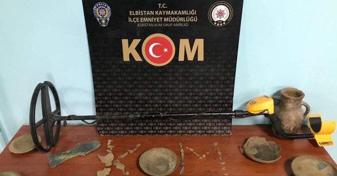 Sosyal medyadan tarihi eser paylaşımı yapınca yakalandı