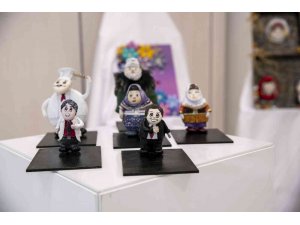 Kurs öğrencilerinden ‘Engelsiz El Sanatları Sergisi’