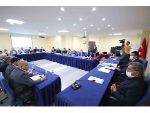 Kaş Belediyesinde 2021 yılının son meclis toplantısı yapıldı