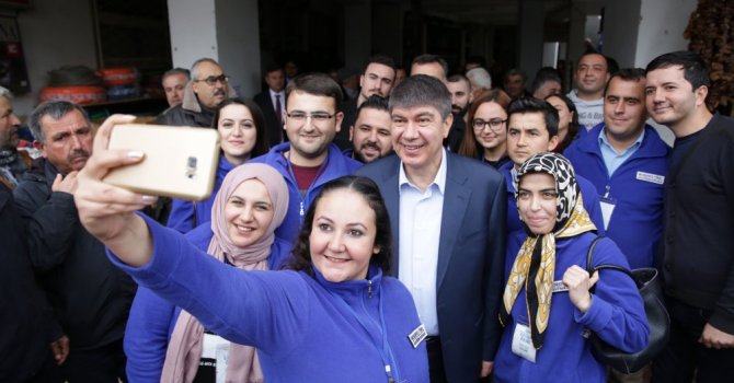 Gazipaşa’ya yaptığımız  hizmetlerde alnımız ak