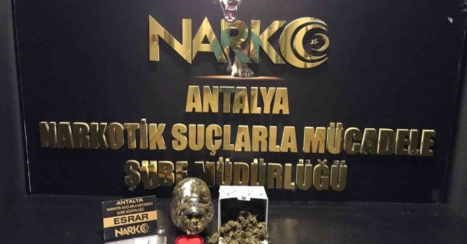 Takibe alınan araçtan 4 kilogram metamfetamin çıktı
