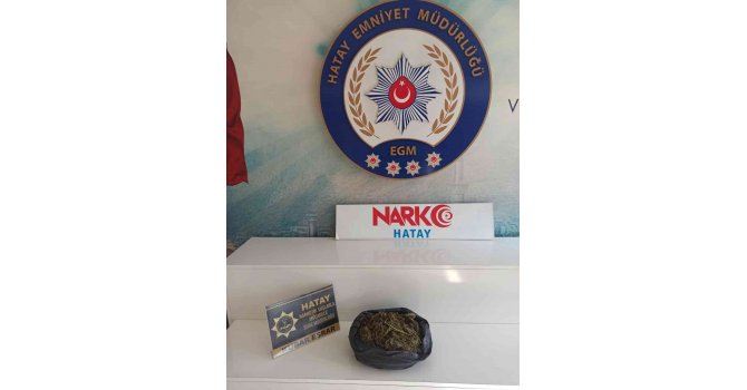 Hatay’da bir araçta esrar ele geçirildi