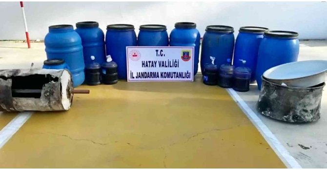 Hatay’da sahte içki operasyonu
