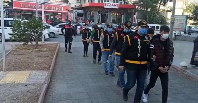Kahramanmaraş’ta 39 kişi tutuklandı