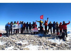 Binboğa Dağına zirve tırmanışı