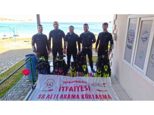 Kahramanmaraş’ta su altı onlara emanet