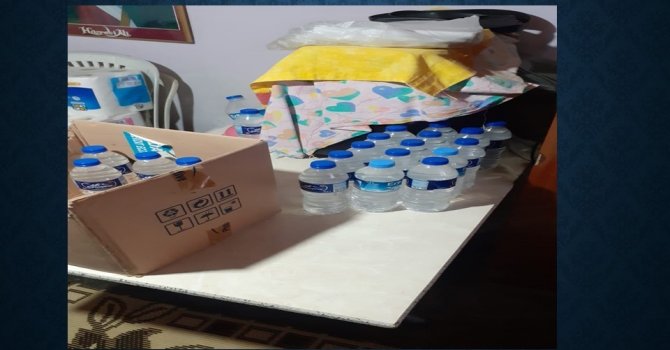 Mersin’de 47 şişe sahte içki ele geçirildi