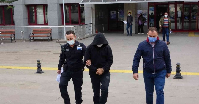 Güvenlik kameralarına yansıyan bisiklet hırsızı tutuklandı