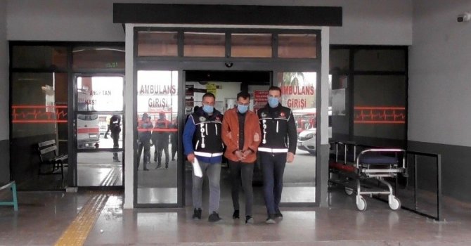 Hastanede korona tedavisi görürken firar eden hükümlü yakalandı