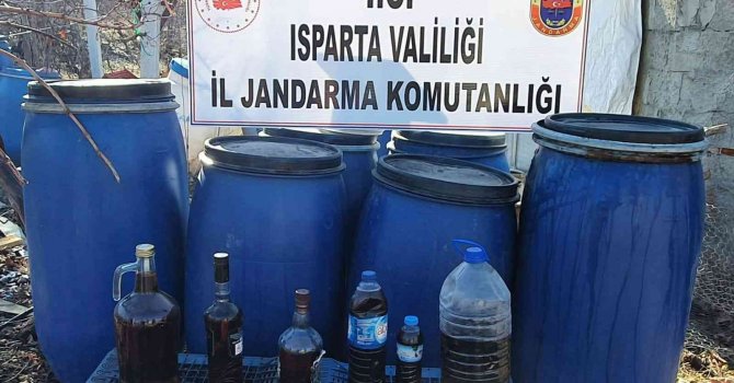 Isparta’da kaçak alkol operasyonu: 1 gözaltı