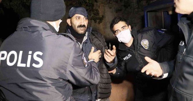 Ayrıldığı eşini sopayla darp edip yüzünü kesen zanlı tutuklandı