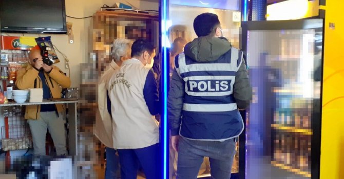 Osmaniye’de yılbaşı öncesi alkol satışı yapan mekanlara denetim