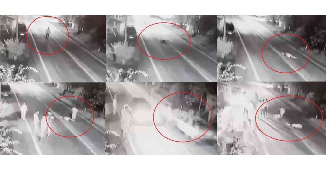 Ölüme böyle gitti... Feci kaza anı kamerada