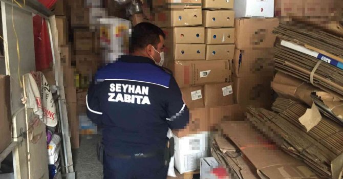 Adana’da stokçuya baskın