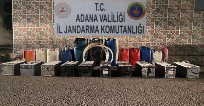 Şantiyeden motorin ve akü çalan 3 kişi yakalandı