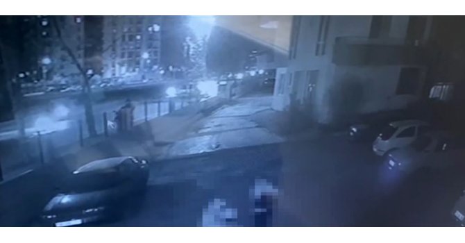 Hırsızlar önce kameraya ardından polise yakalandı