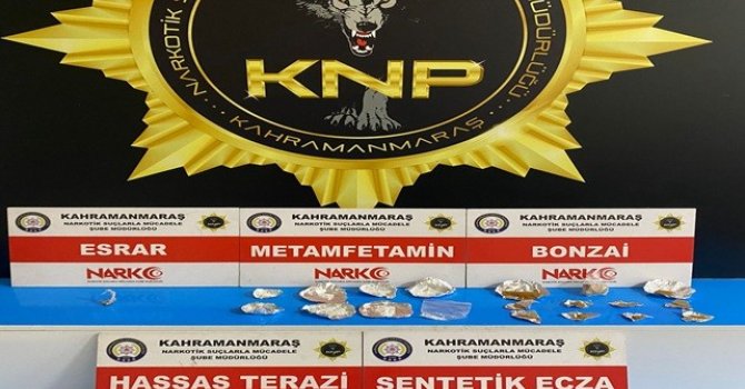 Kahramanmaraş’ta uyuşturucu operasyonunda 6 tutuklama