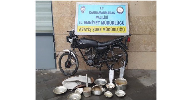 Kahramanmaraş’ta 4 hırsızlık şüphelisi yakalandı