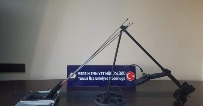 Kaçak kazı yapan 5 kişi suçüstü yakalandı