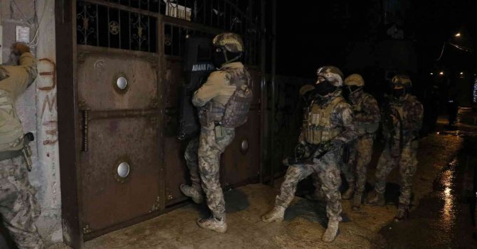 Adana’da şafak vakti terör örgütü DEAŞ’A operasyon