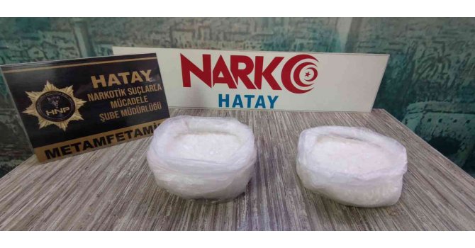 Hatay’da 2 kilo uyuşturucu ele geçirildi