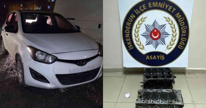 Hatay’da oto hırsızlığı şebekesi çökertildi