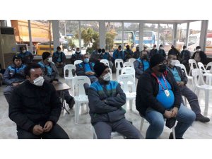 Alanya Belediyesi personeline iş güvenliği ve sağlığı eğitimi