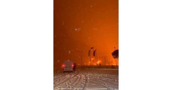 Kahramanmaraş’ta petrol boru hattında patlama